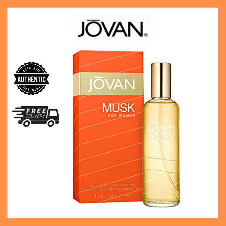 Jovan Musk For Women Eau De Cologne Spray – 1 Oz Bottle (Lot Of 2)