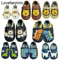 Baby Shoes genuine cow leather soft sole bebe newborn booties babies Boys Girls Infant toddler Moccasins Slippers First Walkers