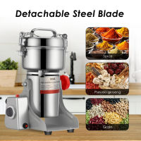 Grain Mills 500g Electric Stainless Steel Grain Grinder Mill 220V Cereals Corn Herb Spice Flour Mill Commercial Grade Machine Dry Grain Grinder