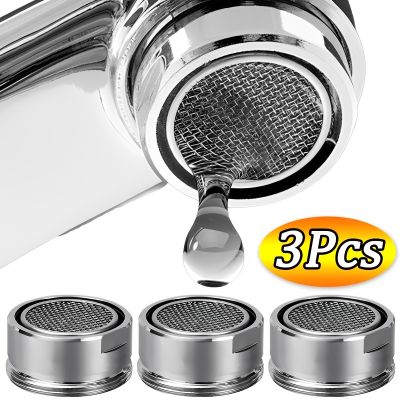 ✁☸ 3/1Pcs Thread Tap Aerator Replaceable Filter Water Saving Faucet Mixed Nozzle 24mm Bathroom Faucet Bubbler Bathroom Accessories