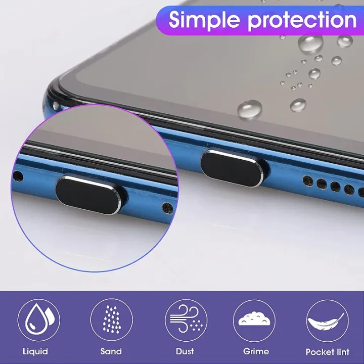 4pcs-metal-type-c-dust-plug-usb-charging-port-protector-anti-dust-cover-cap-for-samsung-huawei-xiaomi-dust-plug-with-storage-box-electrical-connectors