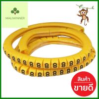 เคเบิ้ลมารคเกอร์ BANDEX BM8-MT เบอร์ 8 สีเหลืองCABLE MARKER BANDEX BM8-MT YELLOW **ขายดีที่สุด**