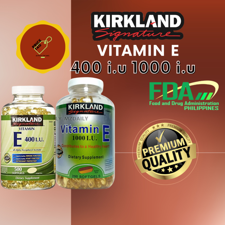 Kirkland Signature Vitamin E Lazada PH