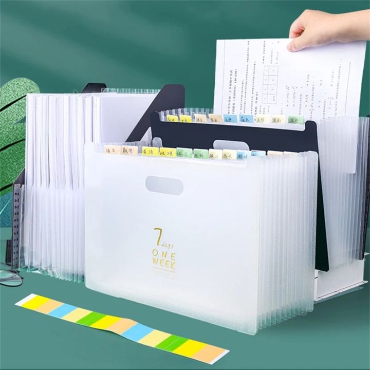 อุปกรณ์การเรียน-gj56แฟ้มซอง-a4สำนักงานแบบหลายชั้นแนวตั้ง13กระเป๋ากระเป๋าจัดระเบียบเอกสารแฟ้มเอกสารขยายได้แฟ้มซองแฟ้มซองกระเป๋า-organ
