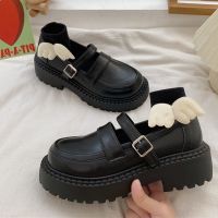 【LZ】✉  Lolita sapatos novos de fundo grosso retro mary jane sapatos uniformes jk japonês retro versátil sapatos de couro das meninas da faculdade