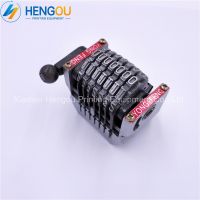 1 Piece Heidelberg GTO Parts 7 Digits Numbering Machine Vertical Backward Jump Mode 098765...