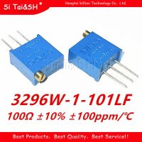 10pcs 3296W 1 101LF 3296W 100 ohm 101 3296W 1 101 3296W 101 W101 Trimpot Trimmer Potentiometer