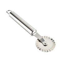 Pizza Wheel Pastry Stainless Steel Ravioli Slicer Pasta Tool Wheels Slice Roller Round Rolling Dough Cutting Set Pin Handle