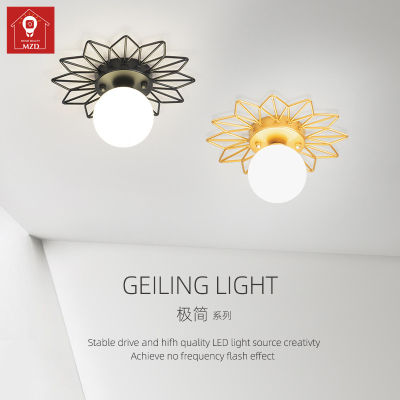 MZD【With Bulb】aisle Corridor Light Simple Modern Entrance Hall Entrance Light Nordic Creative Staircase Cloakroom Balcony Ceiling Light