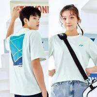 YONEX Yonex เสื้อชุดกีฬาแบดมินตันเกาหลีแขนสั้นสำหรับทั้งหญิงและชายสไตล์เดียวกันแห้งเร็วและดูดซับเหงื่อ2023ใหม่ฤดูใบไม้ผลิและฤดูร้อน