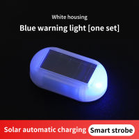 Car Fake Security Light Solar Powered Simulated Dummy Alarm Wireless Warning Anti-Theft Caution LED Lamp Flashing Imitation New