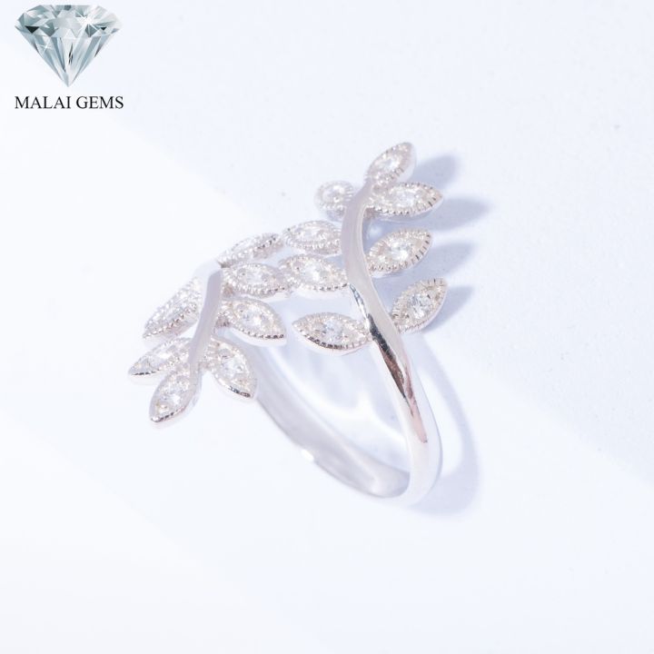 malai-gems-แหวนเพชร-เงินแท้-925-เคลือบทองคำขาว-ประดับเพชรสวิส-cz-รุ่น-151-cr1619-แถมกล่อง-แหวนเงินแท้-แหวนเงิน-แหวน