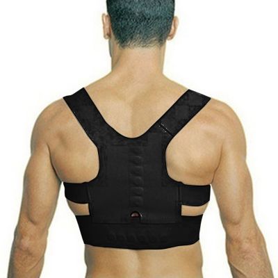 Shoulder Support Prevent Slouching Vest Health Care Posture Correction Belt Back Magnetic Clavicle Adjustable Braces Sitting