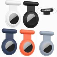 mengmaomao 2023 Cover Airtag Silicone Protector Airtags Buckle Accessorie Sleeve