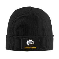 [[Hana Clothing Store] BRP ATV Can Am Beanie Cap หมวกบีนนี่มีโลโก้สำหรับอบอุ่นในช่วงฤดูหนาวที่เหมาะกับชายและหญิงหมวกถักชายและหญิงหมวกบีนนี่ถุงมือเล่นสกี