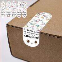 Thank You for Your Order Sticker for Gift Packaging Decoration Sealing Labels Tags 100pcs Open Me Smiley Face Cute Sticker Label Stickers Labels