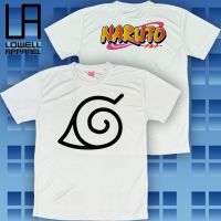 Naruto Shippuden Hidden Leaf Village Konoha Logo Anime T-shirt - Unisex - Sublimation - Dri-fit