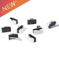 10Pcs Mini Micro Limit Switch NO NC 3 Pins PCB Terminals SPDT 1A 125V Roller Arc lever Snap Action Push Microswitches