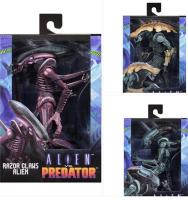 Neca Alien War Predator Avp เวอร์ชันเกมเวอร์ชันเกมโมเดลที่เคลื่อนย้ายได้แบบบรรจุกล่อง