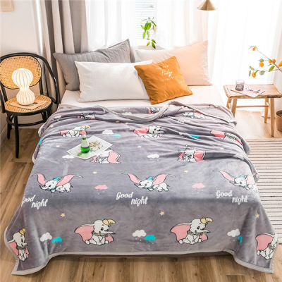 Dumbo blankets fashion quilts twin full queen king boys girls blankets Throw Flannel blanket on Bedcarsofa cartoon kids rugs