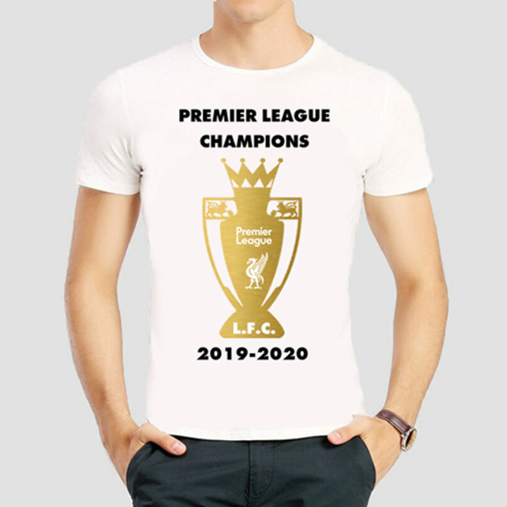 เสื้อ-liverpool-champ-premier-league-2019-2020-ลิเวอร์พูล-แชมป์-พรีเมียร์ลีก-ผ้าคุณภาพดี-ผ้าcotton100-สกรีนแบบเฟล็ก-pu