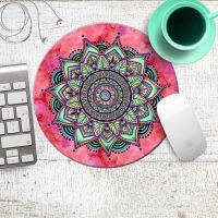 Warna Air Mandala Mousepad, Boho Geometric Mandala Mousepad, Hand Drawn Mandala Mousepad, Spiritual, Boho Chic Mouse Pad