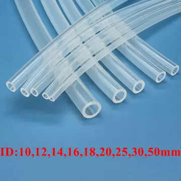 1M/5M Tube en Silicone Flexible Transparent ID 0.5 1 2 2.5 3 4 5 6