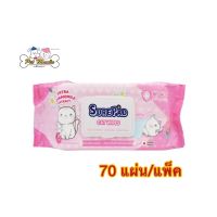 SurePad Cat Wipes ผ้าเปียกเช็ดทำความสะอาดแมว ขนาดแผ่น 22*22 ซม. (บรรจุ 70 แผ่น / แพ็ค)