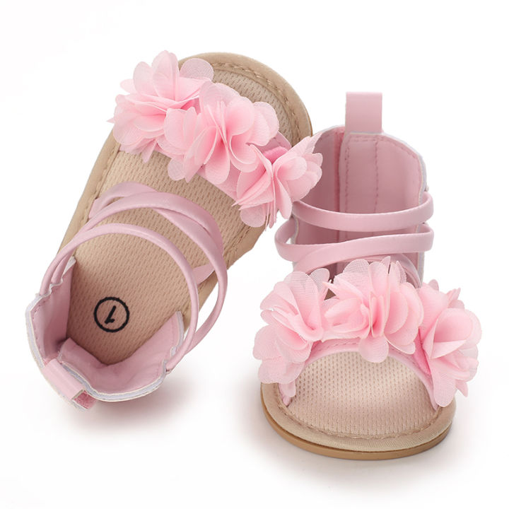 รองเท้ายางกันลื่นรองเท้าเด็กแฟชั่นสำหรับเด็กผู้หญิง-รองเท้าแฟชั่นระบายอากาศได้ดีรองเท้าลำลองสำหรับเด็กทารก