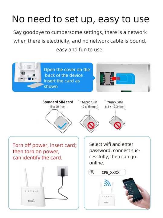 4g-5g-router-เราเตอร์ใส่ซิม-150mbps-รองรับ-4g-5g-ชาร์จสายusb-ใช้ในรถ-พวกพาสะดวก-รองการใช้งานสูงสุด-32-อุปกรณ