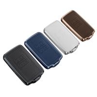 Aluminum Alloy Leather Car Key Case Cover For Renault Captur Megane Talisman Espace Clio Zoe Koleos Scenic Arkana Sandero Kadjar