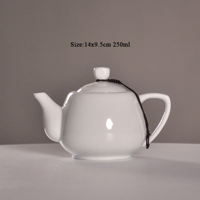 TANGPIN white chinese ceramic teapot tea pot ceramic kung fu tea sets 250ml
