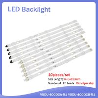 แถบไฟแบ็คไลท์ LED สำหรับ UA40JU6600RXXP UA40KU6000RSRS UA40KU6000SXNZ V5DU-400DCB-R1 V5DU-400DCA-R1 CY-GJ040HGLVFH