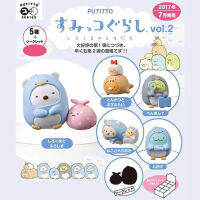 6ชิ้น/เซ็ต Sumikkogurashi ตาบอดกล่องถ้วยขอบตุ๊กตาเสน่ห์ Sumikko Gurashi ชาเพื่อนถ้วยแขวนกล่องไข่