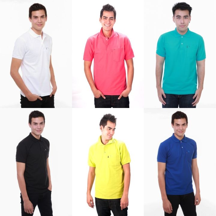 miinshop-เสื้อผู้ชาย-เสื้อผ้าผู้ชายเท่ๆ-เสื้อโปโล-geeko-ตรากวาง-สีน้ำเงิน-ผู้ชาย-เสื้อผู้ชายสไตร์เกาหลี