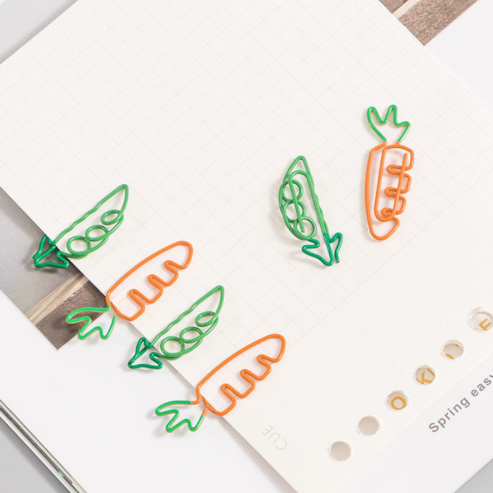 manual-account-decoration-paper-clip-creative-office-stationery-colorful-fruit-series-paper-clip-cartoon-strawberry-shaped-paper-clip-office-supplies