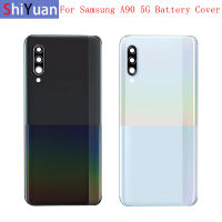 Cover Rear Door Housing Back Case For Samsung A90 5G A908 Battery Cover Camera Frame Lens with Logo