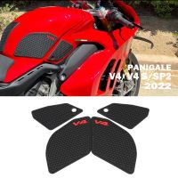 Panigale V4 2022 Accessories Motorcycle Fuel Tank Pads for Ducati PanigaleV4 S SP2 Anti Slip Gas Knee Grip Traction Decals