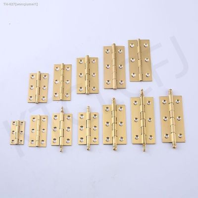 ❖◇ 1Pcs Pure Brass Miniature Hinges Brass Hinges Copper Mini Hinge Jewelry Box Furniture Hardware Fitting