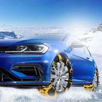 Anti-Slip Chain ปฏิบัติ Universal Snow Chains Multifunctional Anti-Skid Chain รถอุปกรณ์ Snow Chain ทนทาน