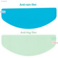 ▼♝ Motorcycle Helmet Anti-fog Film Inside Sticer Rainproof Film Outside Sticker Nano Coating Stickers Film 24.5x8.5cm Cycling