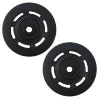 2X 95mm Black Bearing Pulley Wheel Cable Gym Equipment Part Wearproof