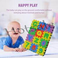 【hot sale】 ❀♛ B32 [kidtoys]New 36 Pcs English Letters Number Foam Puzzle Small Floor Mat 5 x 5 cm