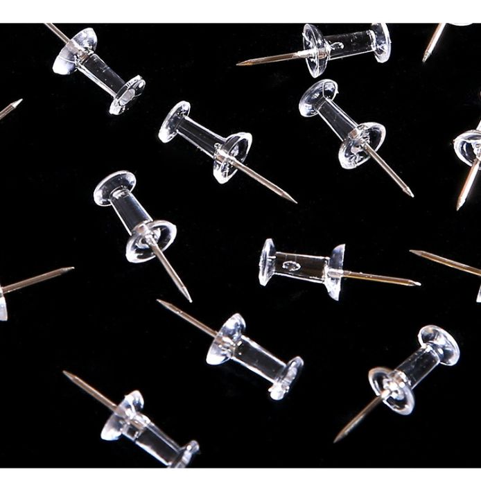 200pcs-set-transparent-pushpins-big-head-art-nails-teachers-general-message-painting-pushpins-office-binding-school-stationery