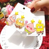 bjh✗✌  SpongeBob SquarePants Earrings Accessories  Pendants Gifts for