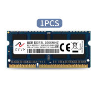 หน่วยความจำโน๊ตบุ๊ค ZVVN 8GB DDR3L 1066 (PC3L 8500) 204-Pin 1.35V SO-DIMM RAM รุ่นสีน้ำเงิน