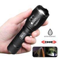 2023▽▼☂ Powerful Portable LED Flashlight XML-T6 Torch Using 18650 Rechargeable Battery Outdoor Camping Hiking Tactical Flash Light