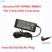 FSP065-RBBN3 FSP ของแท้19V 3.42A 65W 5.5X2.5Mm อะแดปเตอร์สลับไฟฟ้ากระแสสลับ FSP065-REBN2สำหรับเครื่องชาร์จอุปกรณ์แล็ปท็อปจอภาพ