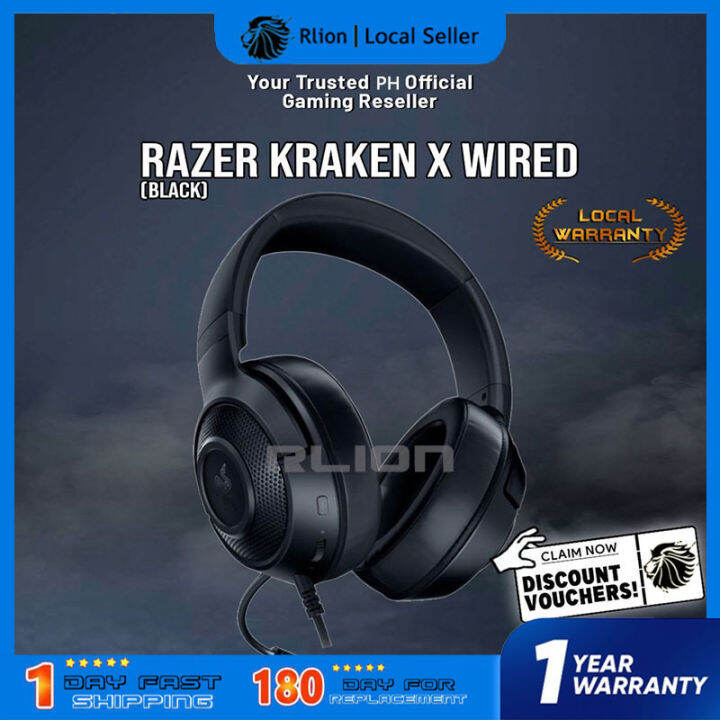 Rlion/Razer Kraken X Ultralight Gaming Headset Lightweight Aluminum