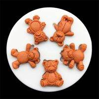 【lz】♠  Dorica-Mini Bear Design Silicone Mold Ferramentas De Decoração Do Bolo Fondant De Chocolate Molde Do Bolo De Sugarcraft Bakeware De Cozinha